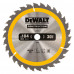 Пильный диск DeWalt Construction 184 x 16, 30 зубьев DT 1940