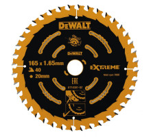 Пильный диск DeWalt Extreme 165 x 20, 40 зубьев DT 10301