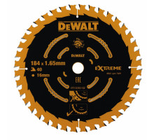 Пильный диск DeWalt Extreme 165 x 20, 40 зубьев DT 10303