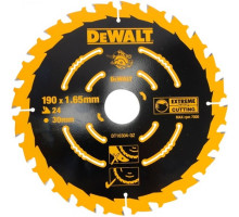 Пильный диск DeWalt Extreme 190 x 30, 24 зуба DT 10304