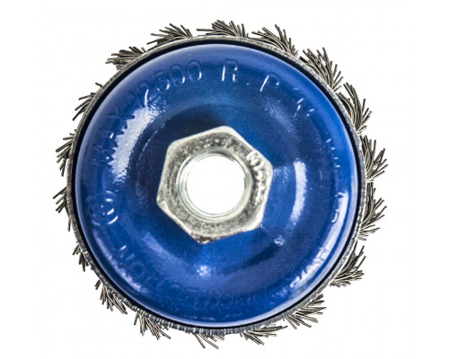 Кордщетка чашеобразная витая усиленная (75 мм; М14) для УШМ ПРАКТИКА 773-309