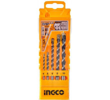 Набор сверл по бетону INGCO AKD3051 INDUSTRIAL 5 шт.