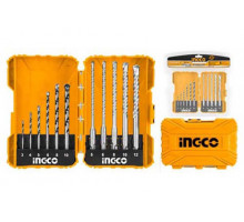 Набор сверл по бетону и буров SDS-plus INGCO AKDL31101 INDUSTRIAL 11 шт.