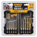 Набор сверл 10 шт Impact TITANIUM Drill Bit Set Dewalt DT50050