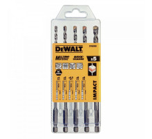 Набор сверл универсальных (5 шт; 4-8 мм) DEWALT DT 60099