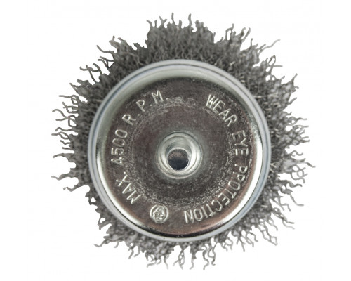 Кордщетка чашеобразная мягкая (75 мм) для дрели ПРАКТИКА 032-584