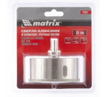 Сверло алмазное по керамограниту (85х67 мм) MATRIX 726823