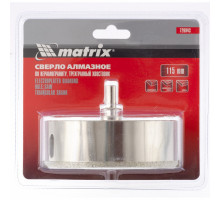 Сверло алмазное по керамограниту (115х67 мм) MATRIX 726943