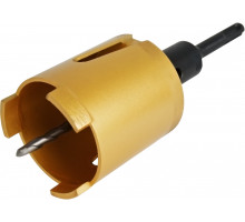Коронка алмазная HEX/SDS+ (82 мм) ПРАКТИКА 031-198
