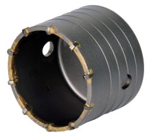 Коронка полая для перфоратора 76 мм/М22, без хвостовика ELITECH 1820.107700