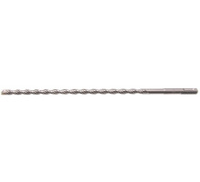 Бур по бетону, двойная спираль, Cobalt W-tip (10x310 мм; SDS PLUS) Denzel 705019