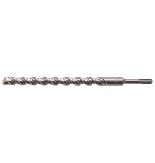 Бур по бетону, двойная спираль, Cobalt W-tip (20x310 мм; SDS PLUS) Denzel 705048