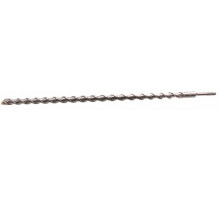 Бур по бетону, двойная спираль, Cobalt W-tip (22x600 мм; SDS PLUS) Denzel 705055