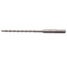 Бур по бетону, двойная спираль, Cobalt W-tip (6x160 мм; SDS PLUS) Denzel 705006