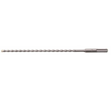 Бур по бетону, двойная спираль, Cobalt W-tip (6x260 мм; SDS PLUS) Denzel 705008