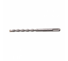 Бур по бетону, двойная спираль, Cobalt W-tip (10x160 мм; SDS PLUS) Denzel 705016