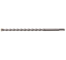 Бур по бетону, двойная спираль, Cobalt W-tip (12x260 мм; SDS PLUS) Denzel 705025
