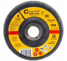 Диск лепестковый Cutop Profi Plus 125х22.2 P60 72-12560