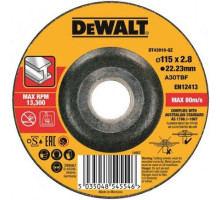 Диск отрезной по металлу Dewalt Extreme 115x2,8x22,2 DT 43910