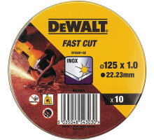 Диск отрезной по металлу Dewalt 125 x 1,0 x 22.2 DT 3507