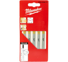 Пилочки Milwaukee для лобзика T111C 75 мм, 5 штук 4932254071