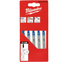 Пилочки Milwaukee для лобзика T118B 55 мм, 5 штук 4932254064