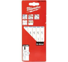 Пилочки Milwaukee для лобзика T318BF 105 мм, 5 штук 4932274653