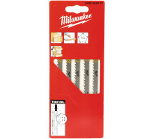 Пилочки Milwaukee для лобзика T301DL 105 мм, 5 штук 4932346071