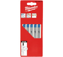 Пилочки Milwaukee для лобзика T318A 105 мм, 5 штук 4932399307