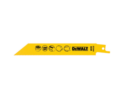 Полотно по металлу для сабельных пил (152 мм, S922EF, 5 шт) DEWALT DT 2384 Полотно по металлу для сабельных пил (152 мм, S922EF, 5 шт) DEWALT DT 2384