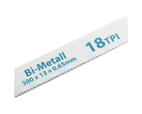 Полотна для ножовки по металлу 300 мм, 18 TPI, BIM, 2 шт GROSS 77730