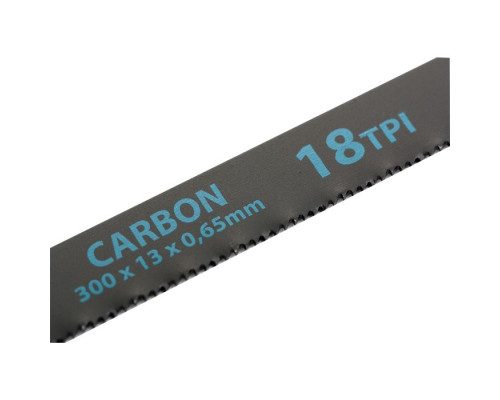 Полотна для ножовки по металлу 300 мм, 18 TPI, Carbon, 2 шт GROSS 77720