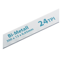 Полотна для ножовки по металлу, 300 мм, 24 TPI, BIM, 2 шт GROSS 77729