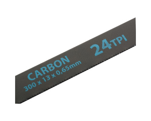 Полотна для ножовки по металлу, 300 мм, 24 TPI, Carbon, 2 шт GROSS 77719