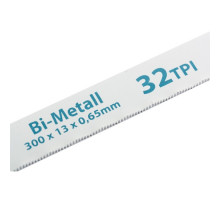 Полотна для ножовки по металлу, 300 мм, 32 TPI, BiM, 2 шт GROSS 77728