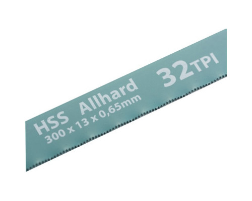 Полотна для ножовки по металлу, 300 мм, 32 TPI, HSS, 2 шт GROSS 77723