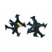 Фреза HUTER "Гусиные лапки" GMC-5.5,GMC-6.5,GMC-6.8,GMC-7.0 вал 25 мм) (комп. 2 шт.) 900/71/3/69