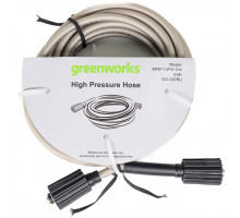 Шланг для моек GREENWORKS 7,6 м 140 бар 5201207