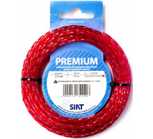 Леска SIAT Premium 2,0*15 м (кручёный квадрат)   555008