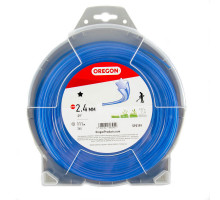 Триммерная леска Oregon 593199 Star Blue 2,4 мм 111 м бухта