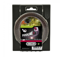 Леска Oregon 518777 Duoline+ 2,4 мм 90 метров (блистер)