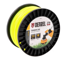 Леска для триммера круглая, 2,0 мм х 276 м, на DIN катушке FLEX CORD Denzel 96269