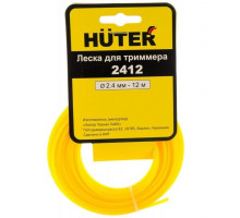 Леска (2.4 мм; 12 м; звезда) Huter S2412 71/2/12