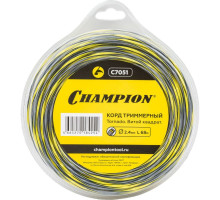 Триммерный корд Champion Tornado 2.4 мм, 68 м C7051