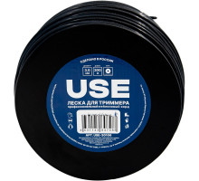 Леска USE 3.0х200 м (круг с сердечником) катушка USE-30106