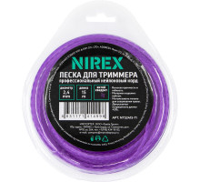 Леска NIREX TWISTED 2,4х15 м (витой квадрат) NTS2415-71