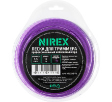 Леска NIREX TWISTED 3,5х15 м (витой квадрат) NTS3515-73