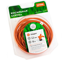 Леска STIHL 2,4 мм х 15 м, квадрат 7028-871-0581