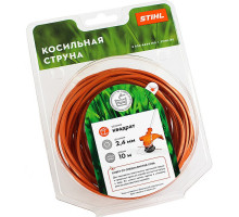 Леска STIHL 2,4 мм х 10 м, квадрат 7028-871-0580