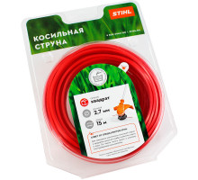 Леска STIHL 2,7 мм х 15 м, квадрат 7028-871-0583